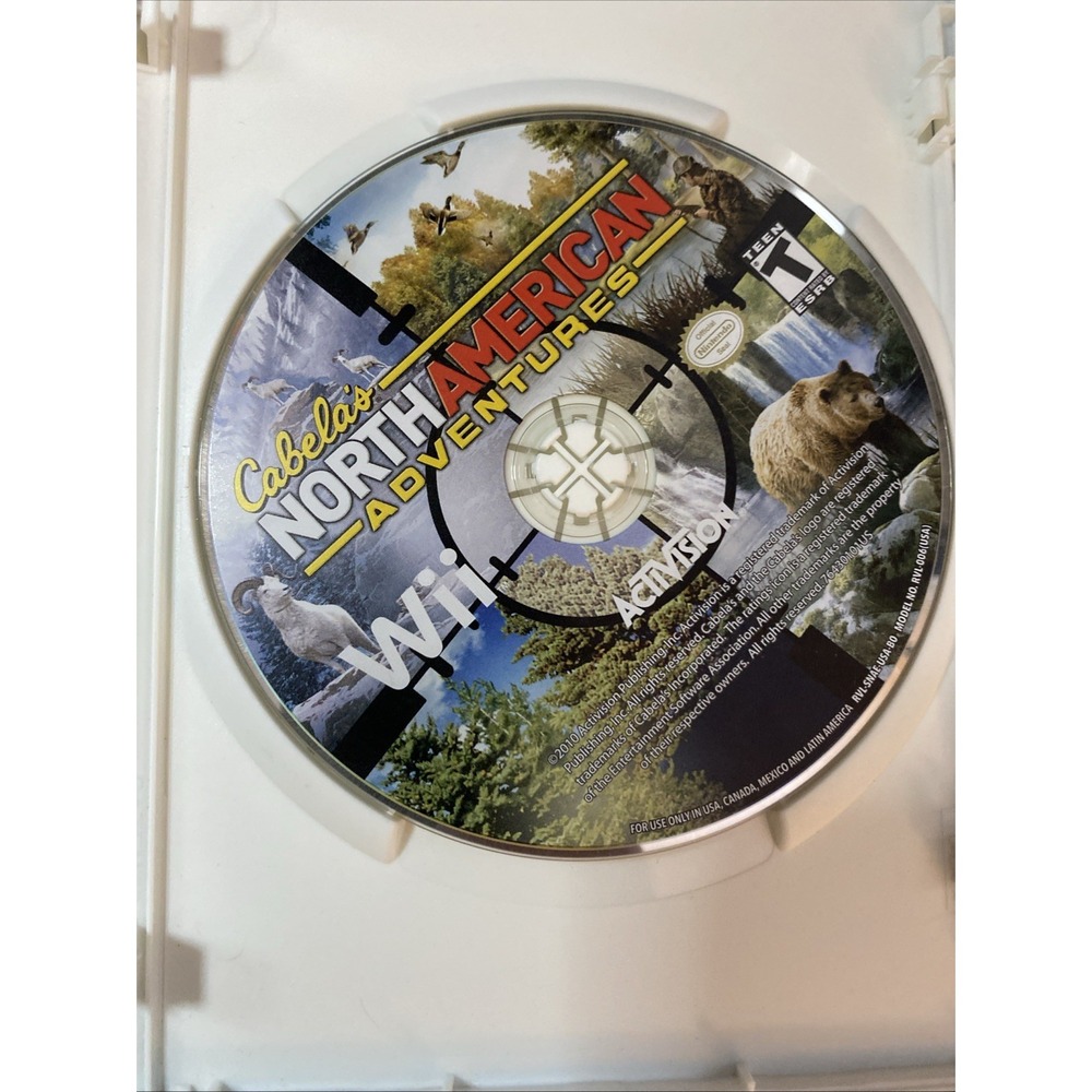 Cabela's North American Adventures (Nintendo Wii, 2010) Complete - Picture 3 of 5